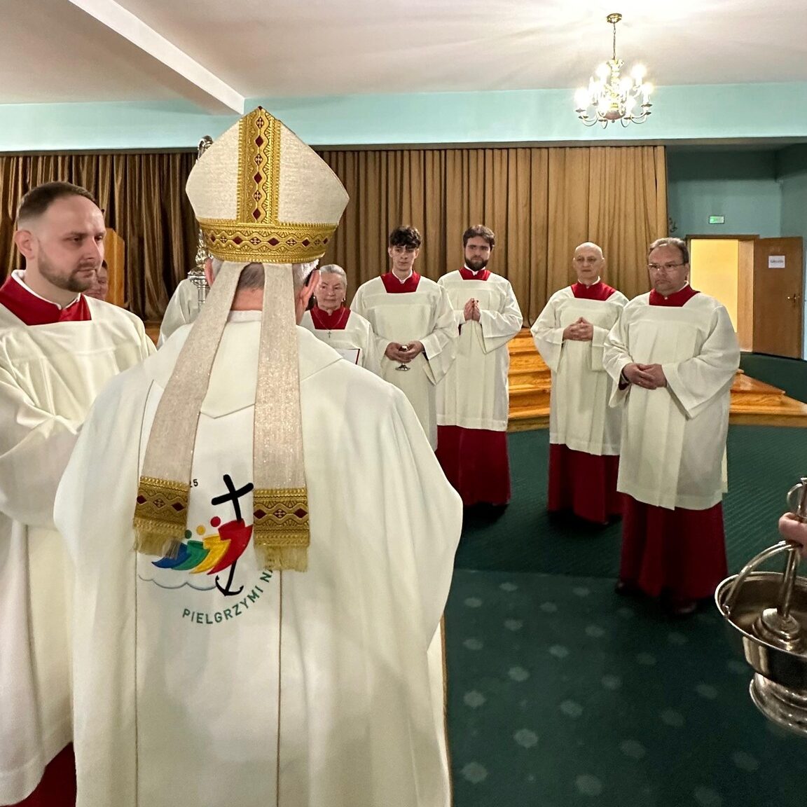 Poświęcenie strojów liturgicznych Diecezjalnej Służby Liturgicznej